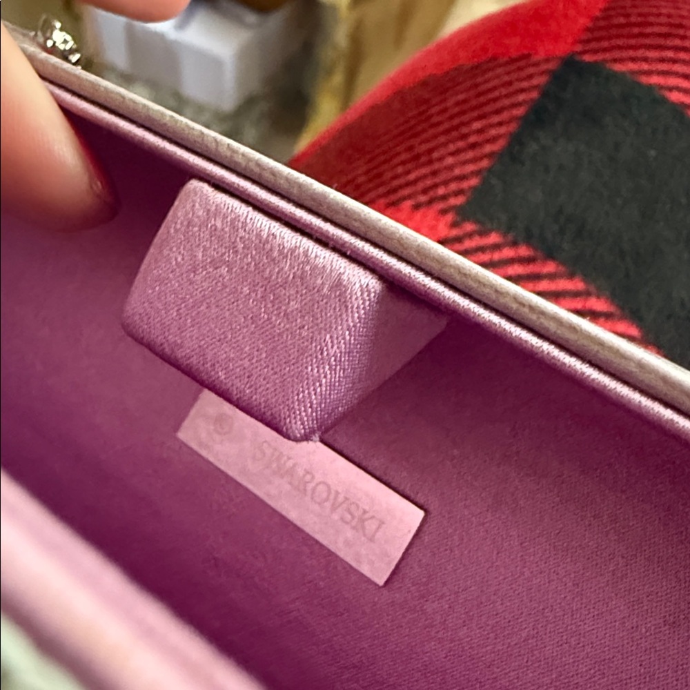 Swarovski Purple and Silver Crystal Clutch - Picture 16 of 16